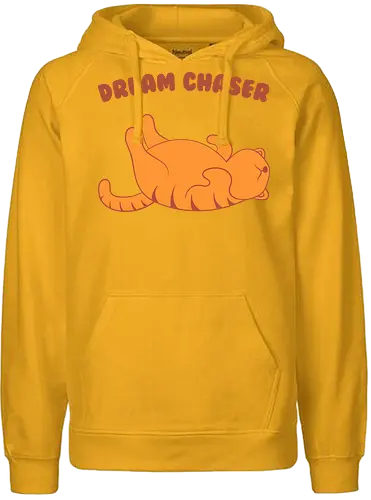 Dream Chaser - Cozy, cat, sleepy - Fairtrade Hoodie