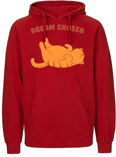 Dream Chaser - Cozy, cat, sleepy - Fairtrade Hoodie