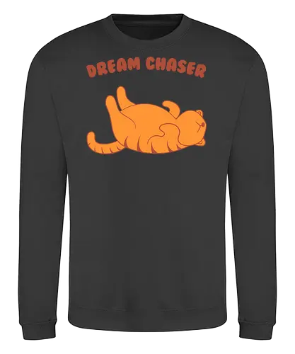 Dream Chaser - Cozy, cat, sleepy - Sweatshirt