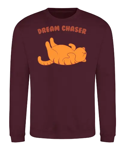 Dream Chaser - Cozy, cat, sleepy - Sweatshirt