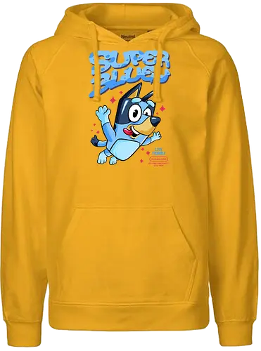 super bluey - dog - Fairtrade Hoodie