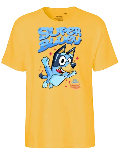 super bluey - dog - Fairtrade T-Shirt