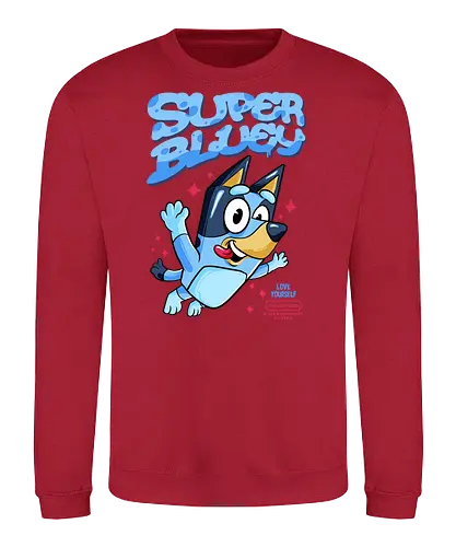 super bluey - dog - Sweatshirt