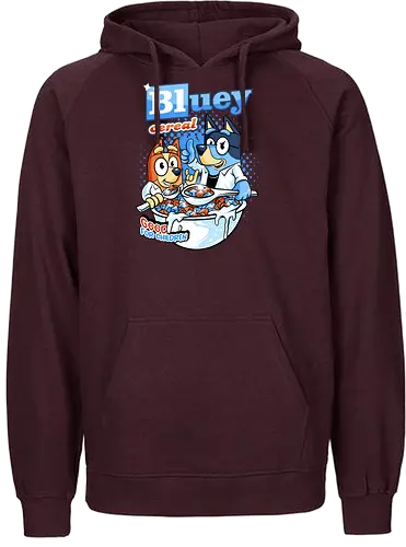 dad experiment - Bluey, dog - Fairtrade Hoodie