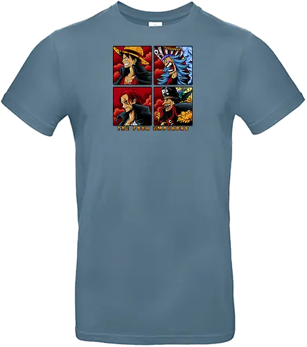 four emperor-colour ver. - one, piece, Raffy - Standard T-Shirt