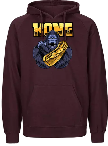pride kong - monkey, monster, king - Fairtrade Hoodie