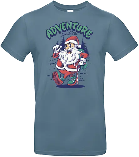 adventure begins - Santa, christmas - Standard T-Shirt