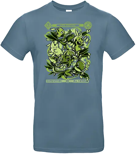 Leaf Starters - pocket, monster, pflanze, grass, starter - Standard T-Shirt