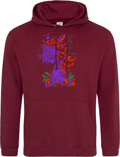 Fire Monk - anime, manga, hell, paradise - Standard Hoodie