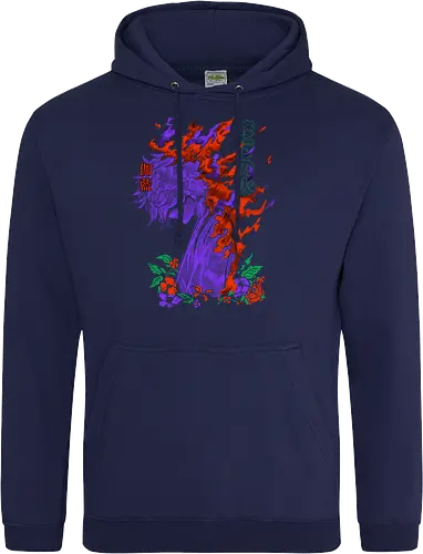 Fire Monk - anime, manga, hell, paradise - Standard Hoodie