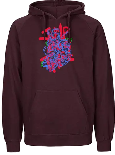 Big Three Graffiti - shinobi, ninja, big three, anime, manga - Fairtrade Hoodie