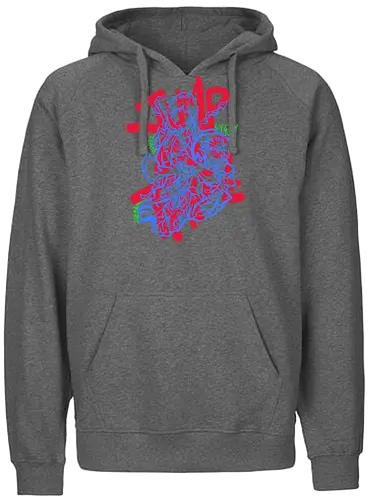 Big Three Graffiti - shinobi, ninja, big three, anime, manga - Fairtrade Hoodie