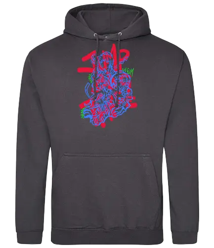 Big Three Graffiti - shinobi, ninja, big three, anime, manga - Standard Hoodie
