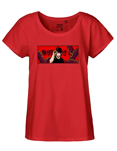 Toji and Guns - jujutsu, Megumi, anime, manga - Fairtrade Girl Shirt
