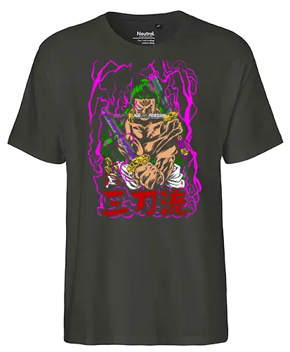 Zoro Santoryu Style - piece, pirate, anime, manga - Fairtrade T-Shirt
