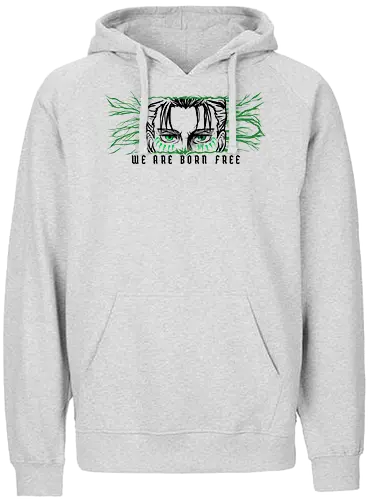 Free Soul - aot, titan, anime, manga - Fairtrade Hoodie