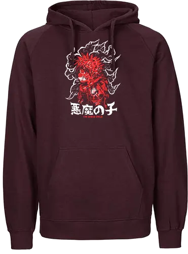 Demon Child - academia, hero, anime, manga - Fairtrade Hoodie