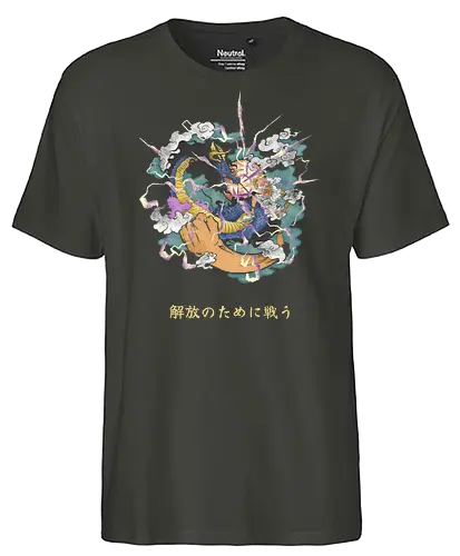 Fight for Liberation - piece, pirate, anime, manga - Fairtrade T-Shirt