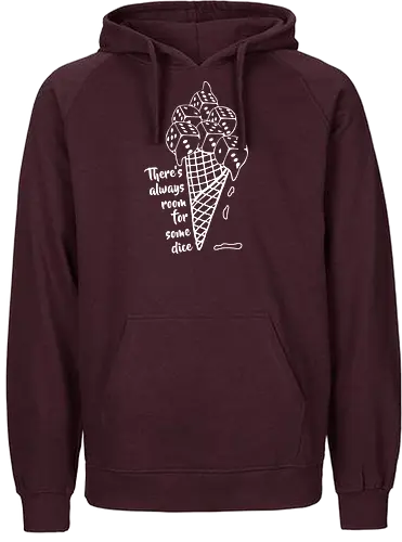 WuZ Ice Dice white - Würfel und Zucker, brettspiel - Fairtrade Hoodie