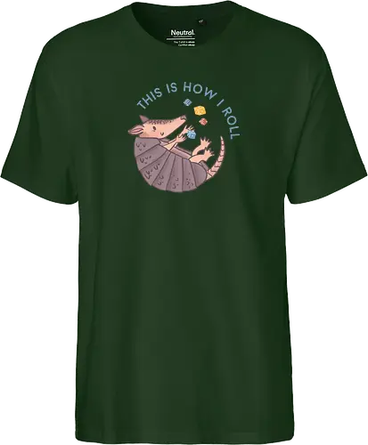 WuZ How I Roll 2 (designed by Annika Heller) - Würfel und Zucker, brettspiel, dice, würfel - Fairtrade T-Shirt