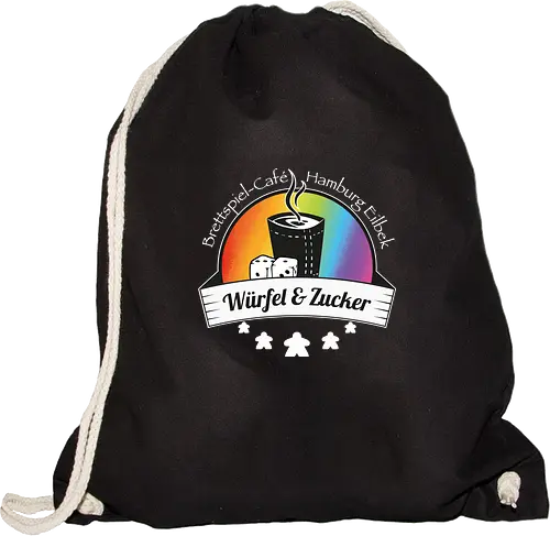 WuZ Regenbogen - Würfel und Zucker, brettspiel, Café - Gymsack