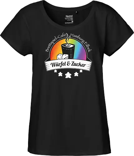 WuZ Regenbogen - Würfel und Zucker, brettspiel, Café - Fairtrade Girl Shirt