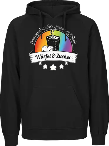 WuZ Regenbogen - Würfel und Zucker, brettspiel, Café - Fairtrade Hoodie