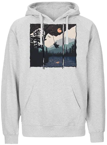 Bungee - bär, forest, wald, nature, bungee, br - Fairtrade Hoodie