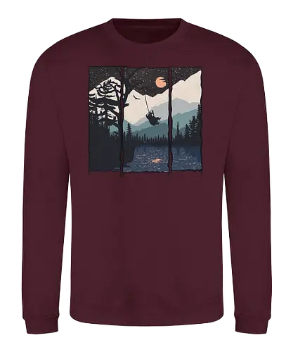 Bungee - bär, forest, wald, nature, bungee, br - Sweatshirt