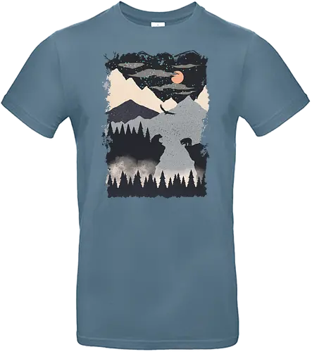 Canyon - nature, hiking, forest, wald - Standard T-Shirt
