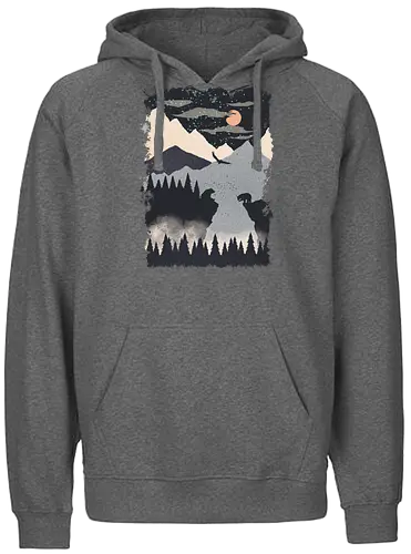 Canyon - nature, hiking, forest, wald - Fairtrade Hoodie
