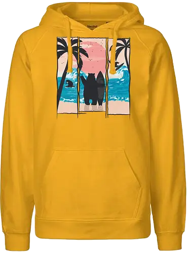 Wild Surfers - bär, holidays, meer, urlaub, br - Fairtrade Hoodie