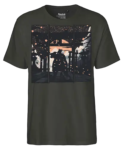 Br Samurai - bär, samurai, japan, br - Fairtrade T-Shirt
