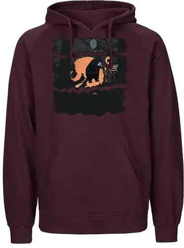 Wild Honey - bär, honig, honey, br - Fairtrade Hoodie