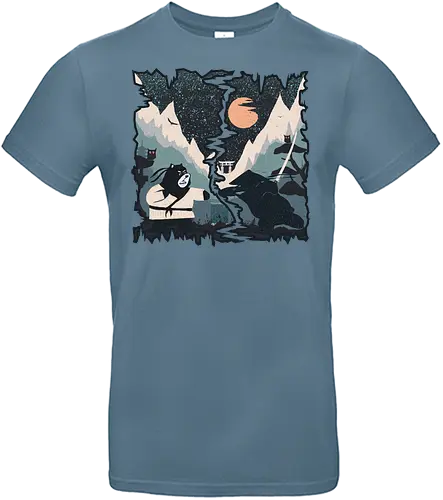 Wild Samurai - japan, bär, br - Standard T-Shirt