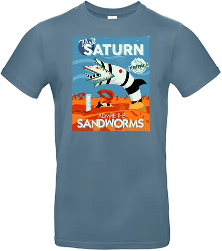 Visit Saturn - worms, betelgeuse - Standard T-Shirt