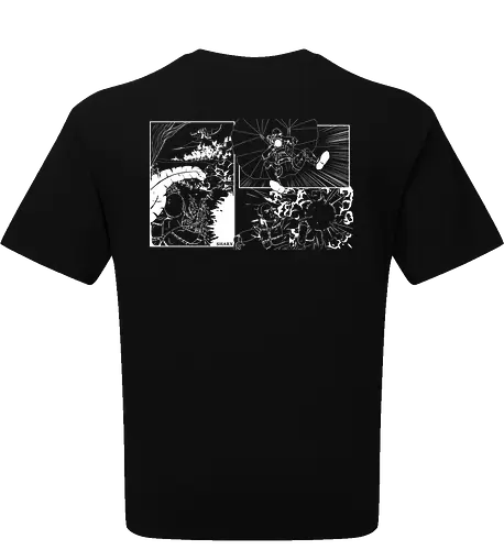 Logo & Comic (White)