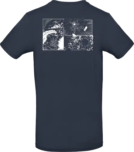 Logo & Comic (White)