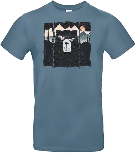 Forest Police - bär, nature, Scenery, br - Standard T-Shirt