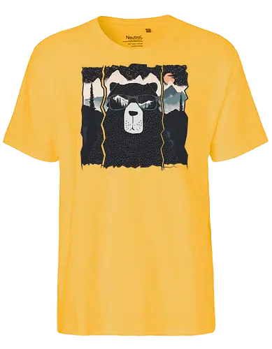 Forest Police - bär, nature, Scenery, br - Fairtrade T-Shirt