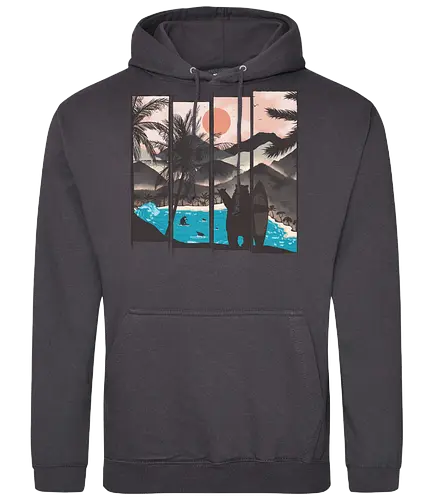 Hawaii - bär, Bären, Surfing, Scenery, br, Brs, bch - Standard Hoodie