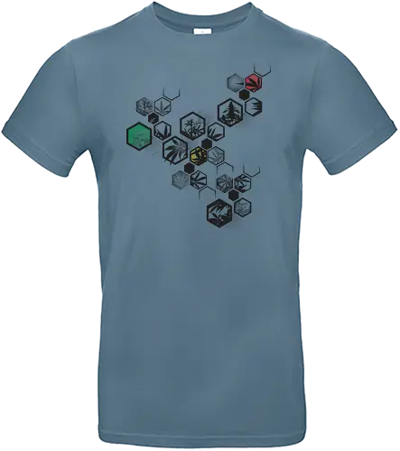 Original Weed Hexagon - Sechseck - Standard T-Shirt