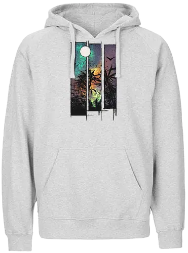 Wild Weed - nature, Scenery - Fairtrade Hoodie