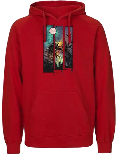 Wild Weed - nature, Scenery - Fairtrade Hoodie