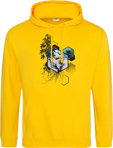 Weed Skull Hexagon