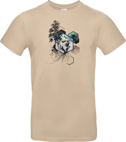 Weed Skull Hexagon