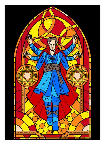 Stained Glass Sorcerer