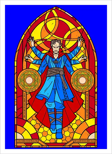 Stained Glass Sorcerer