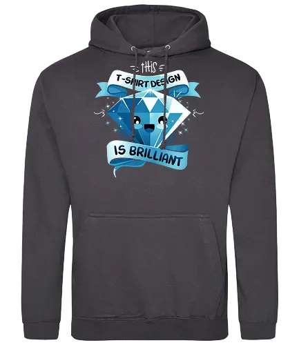 Brilliant Design - Brilliant, diamant, diamond - Standard Hoodie