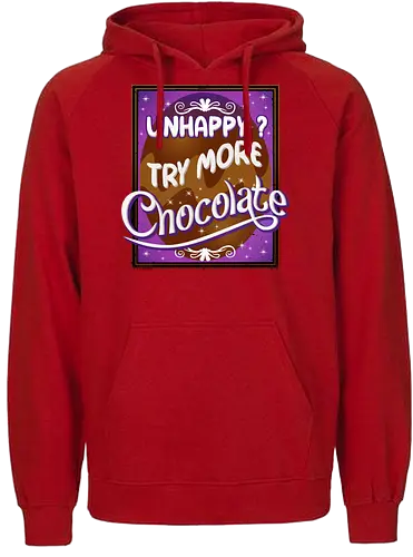 Chocolate - Chocolate, schokolade, sweets, happy - Fairtrade Hoodie